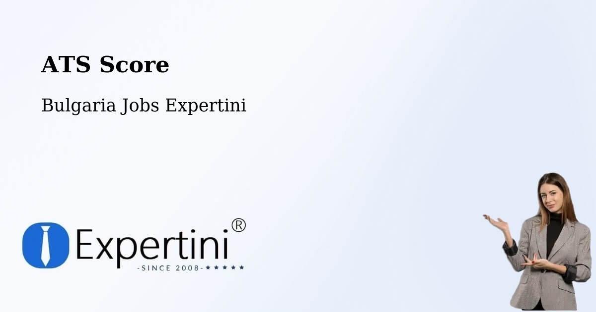 Resume ATS Score & Job Description Match Tool – Simitli - Bulgaria Jobs Expertini