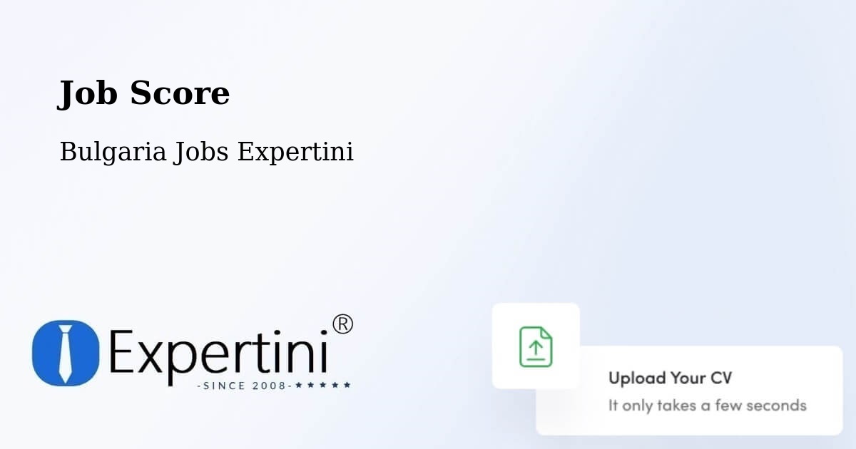 Job Score & Job Description Score Tool – Simitli - Bulgaria Jobs Expertini