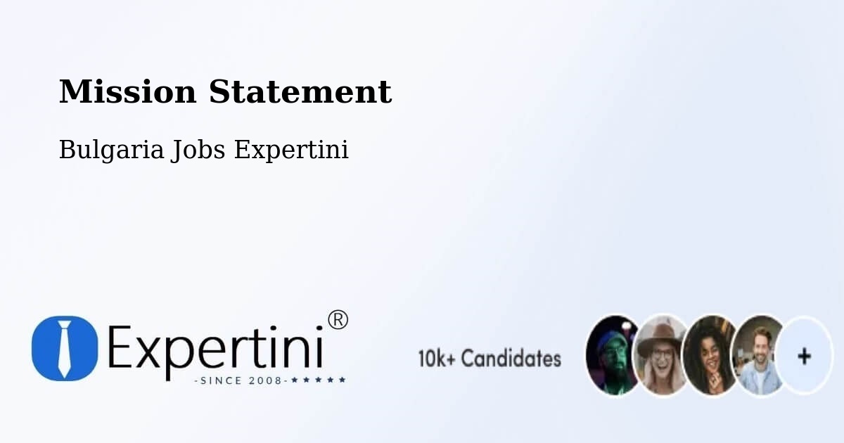 Corporate Mission – Simitli - Bulgaria Jobs Expertini